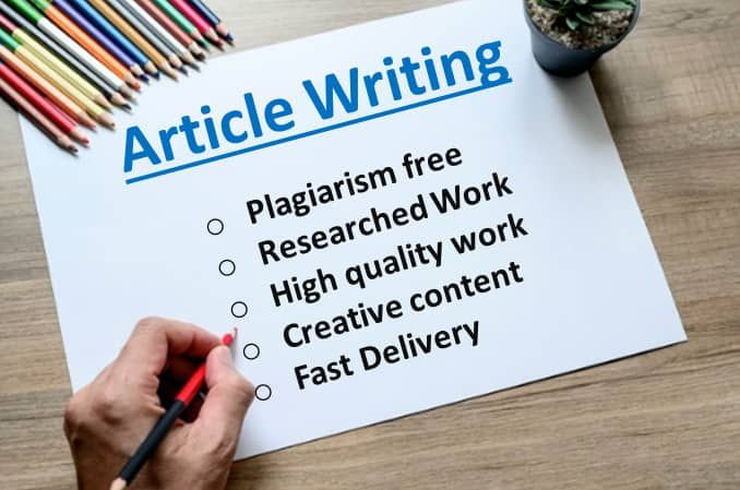 Article Writing Skills