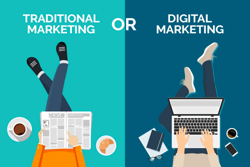 Digital Marketing Vs. Traditional Marketing