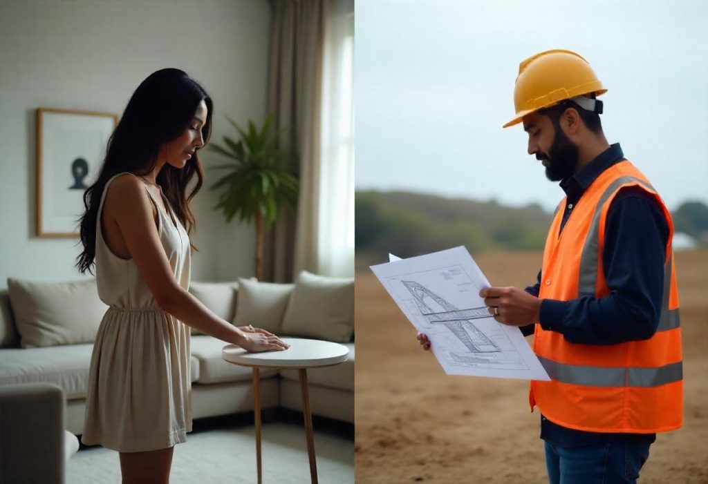 Interior Design vs. Civil Engineering: Which Career is Right for You? 2 Interior design focuses on aesthetics, functionality, and human-centered spaces, while civil engineering prioritizes structural integrity and large-scale infrastructure. Choose based on your passion for creativity (design) or problem-solving (engineering).