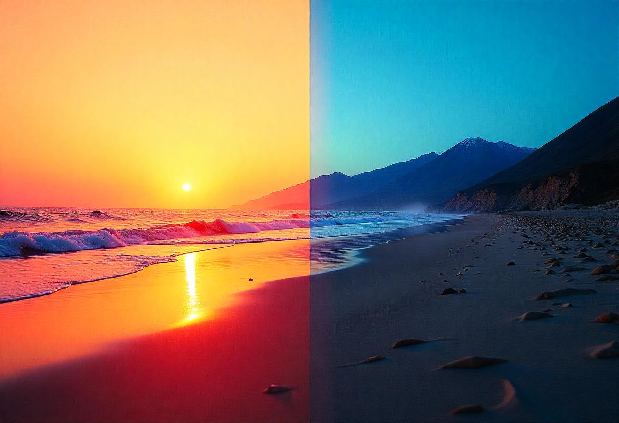 golden hour vs blue hour photography