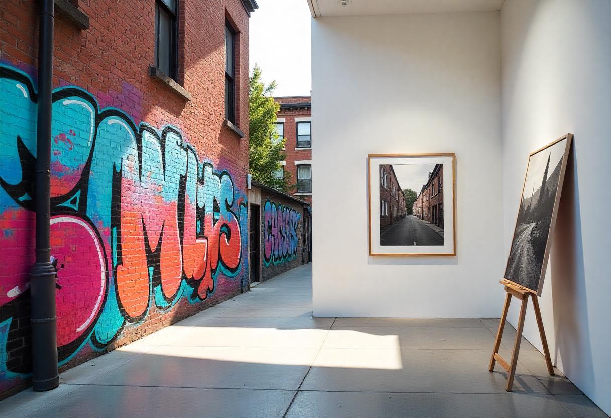 Street Art vs. Fine Art