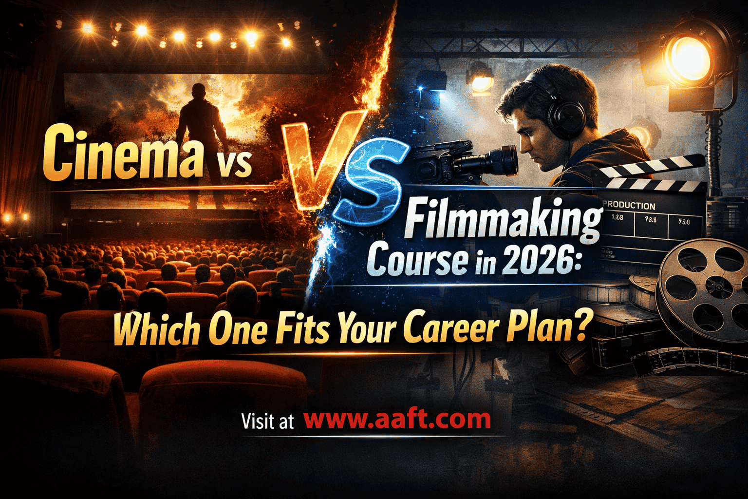 Cinema vs Filmmaking Course