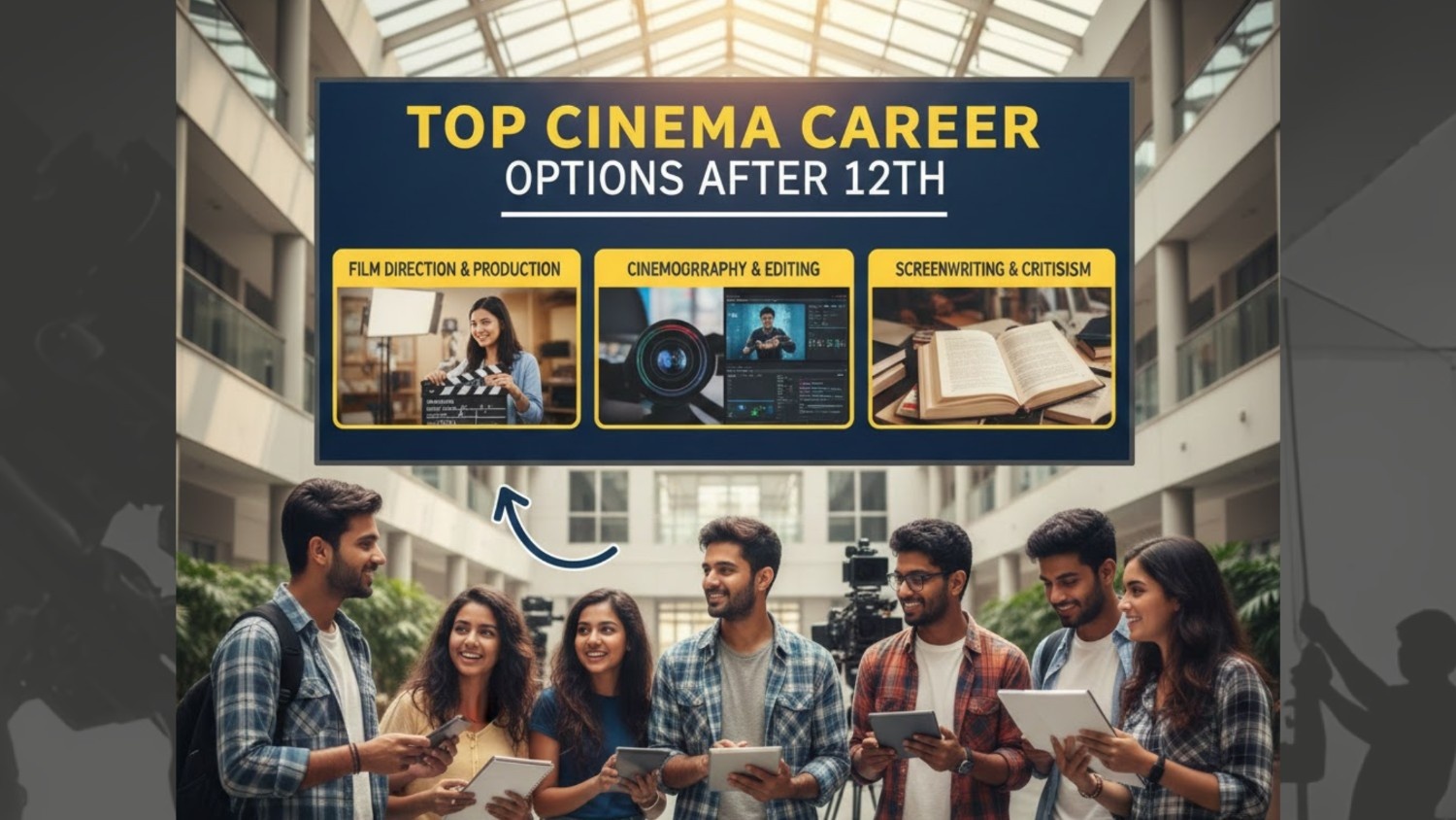 top cinema career options after 12th