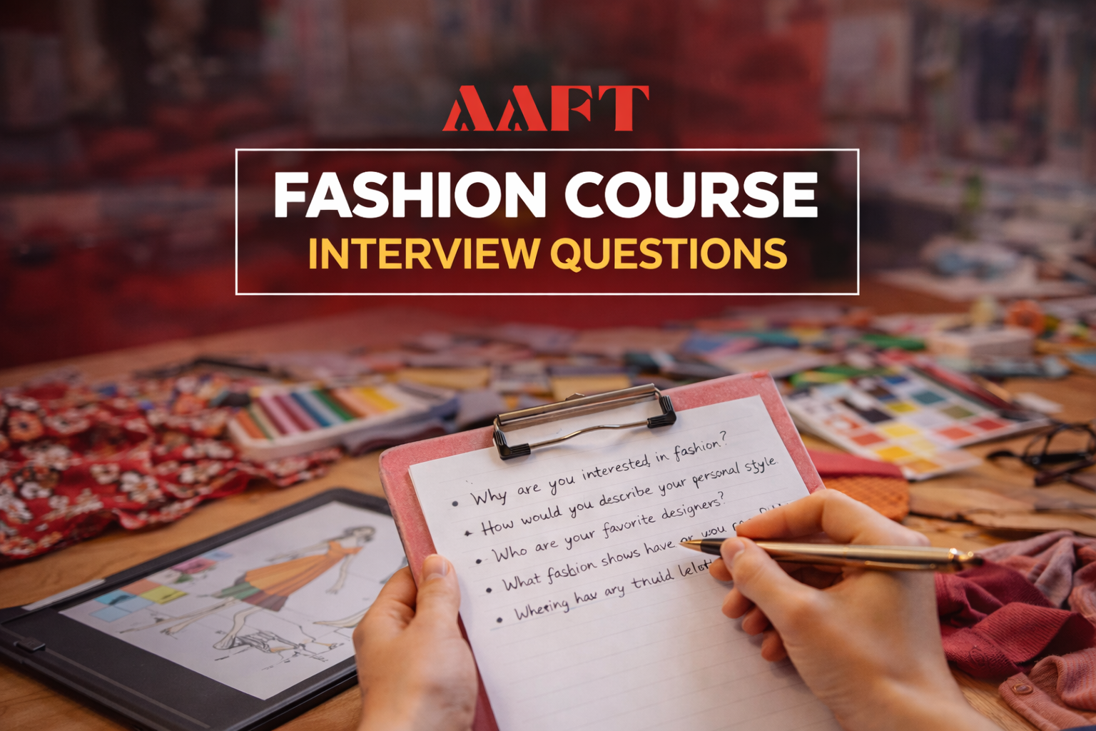 Fashion Course Interview Questions