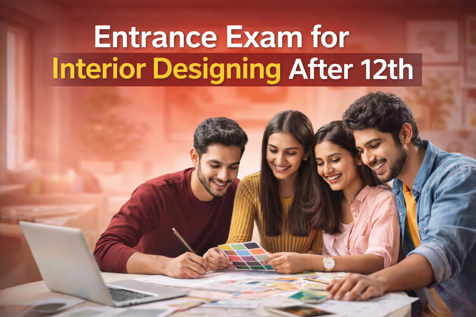 Entrance Exam for Interior Designing After 12th