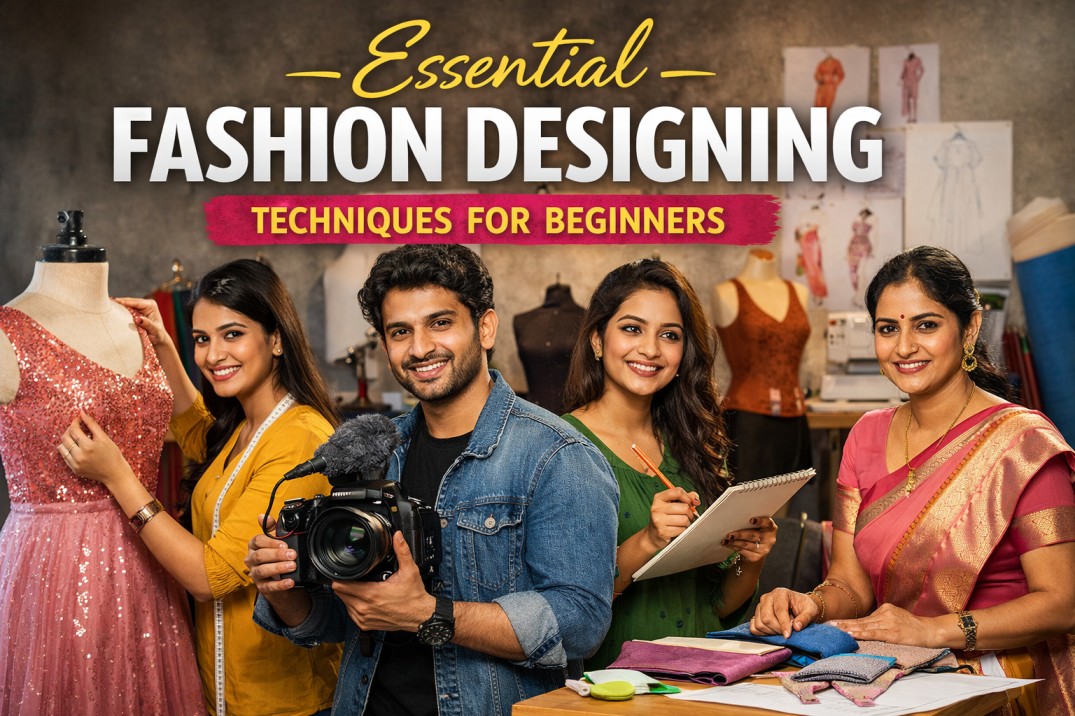 Essential Fashion Designing Techniques for Beginners 