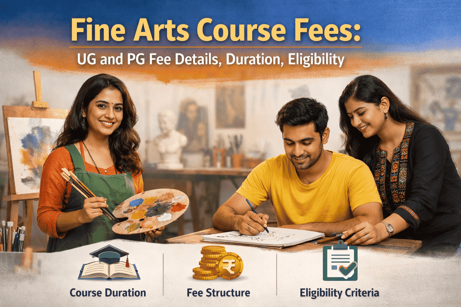 Fine Arts Course Fees UG and PG Fee Details, Duration, Eligibility