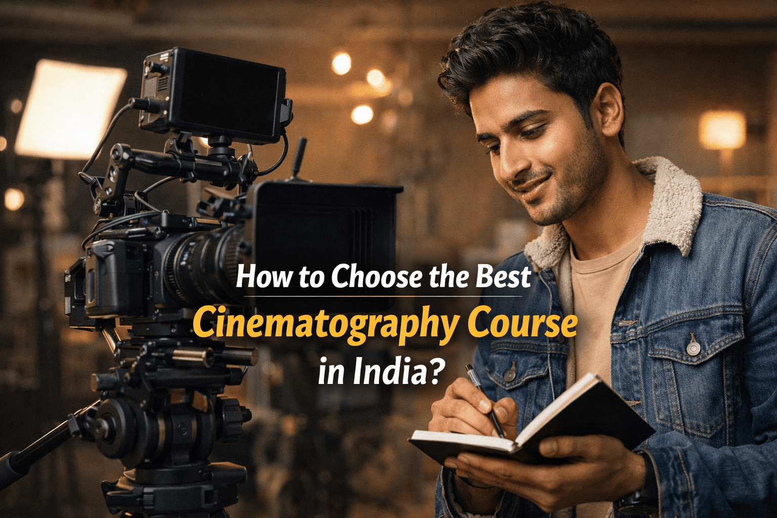 Cinematography Course in India