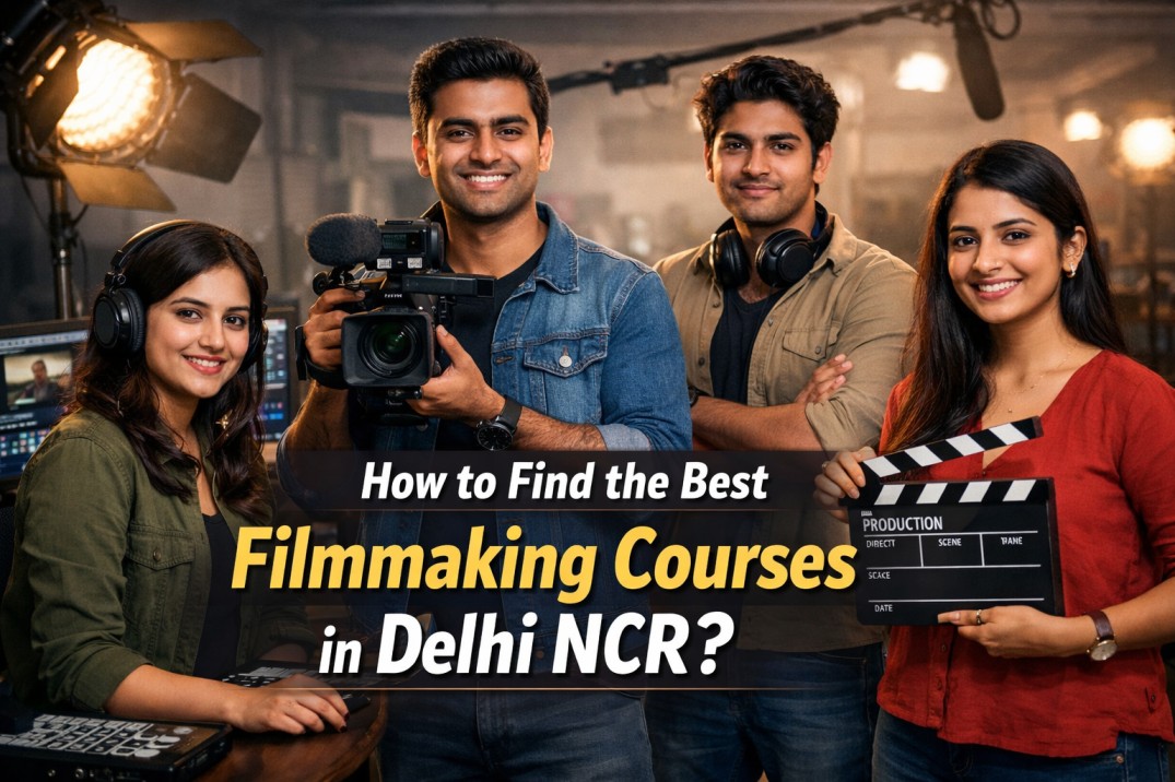 How to Find the Best Filmmaking Courses in Delhi NCR