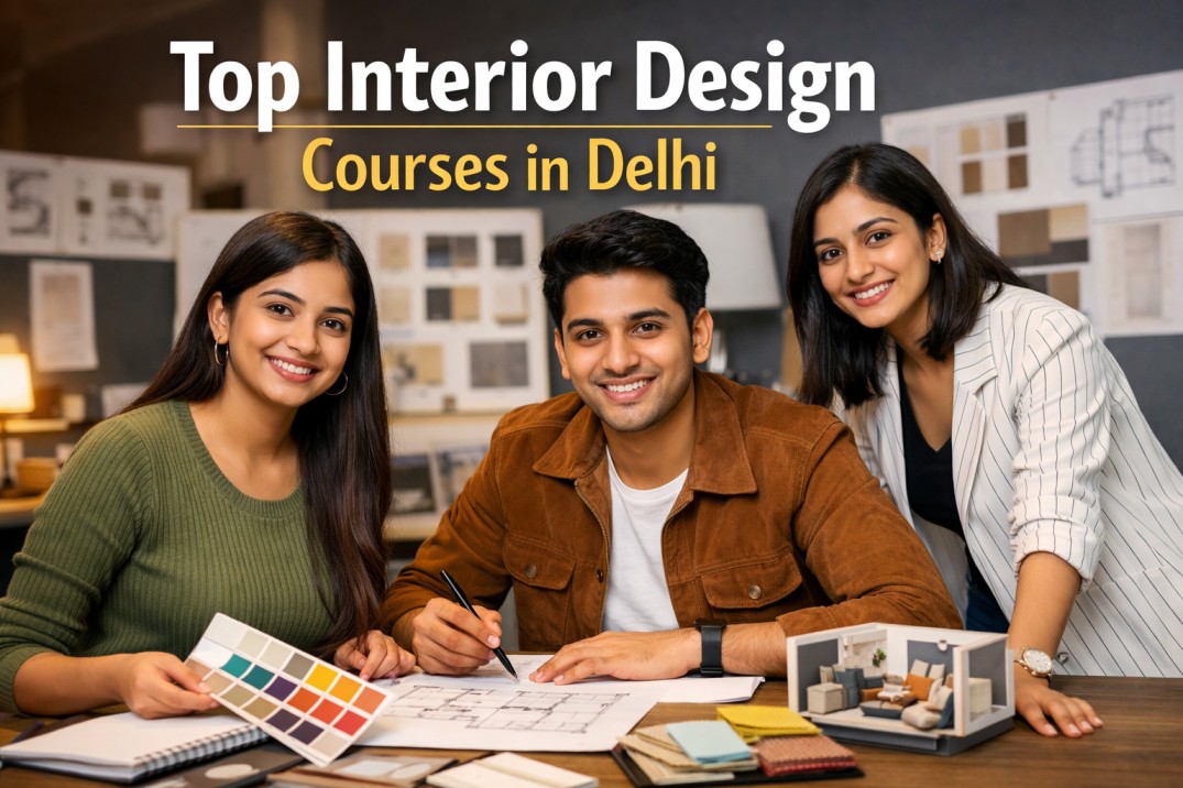 Top Interior Design Courses in Delhi