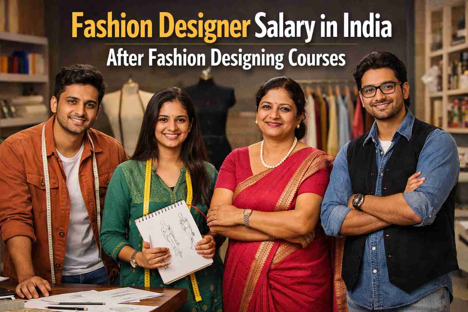 fashion designer salary in india after fashion designer course