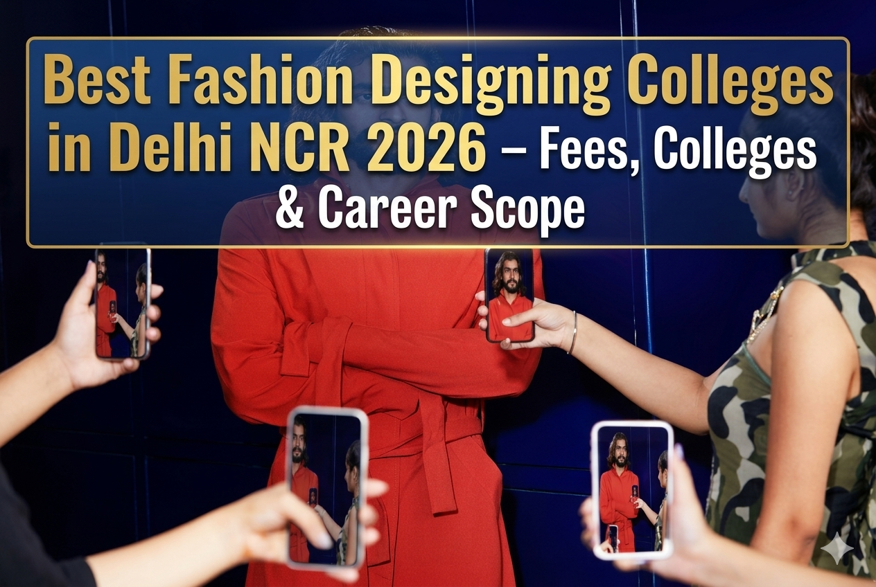 Best Fashion Designing Colleges in Delhi NCR 2026 – Fees, Colleges & Career Scope