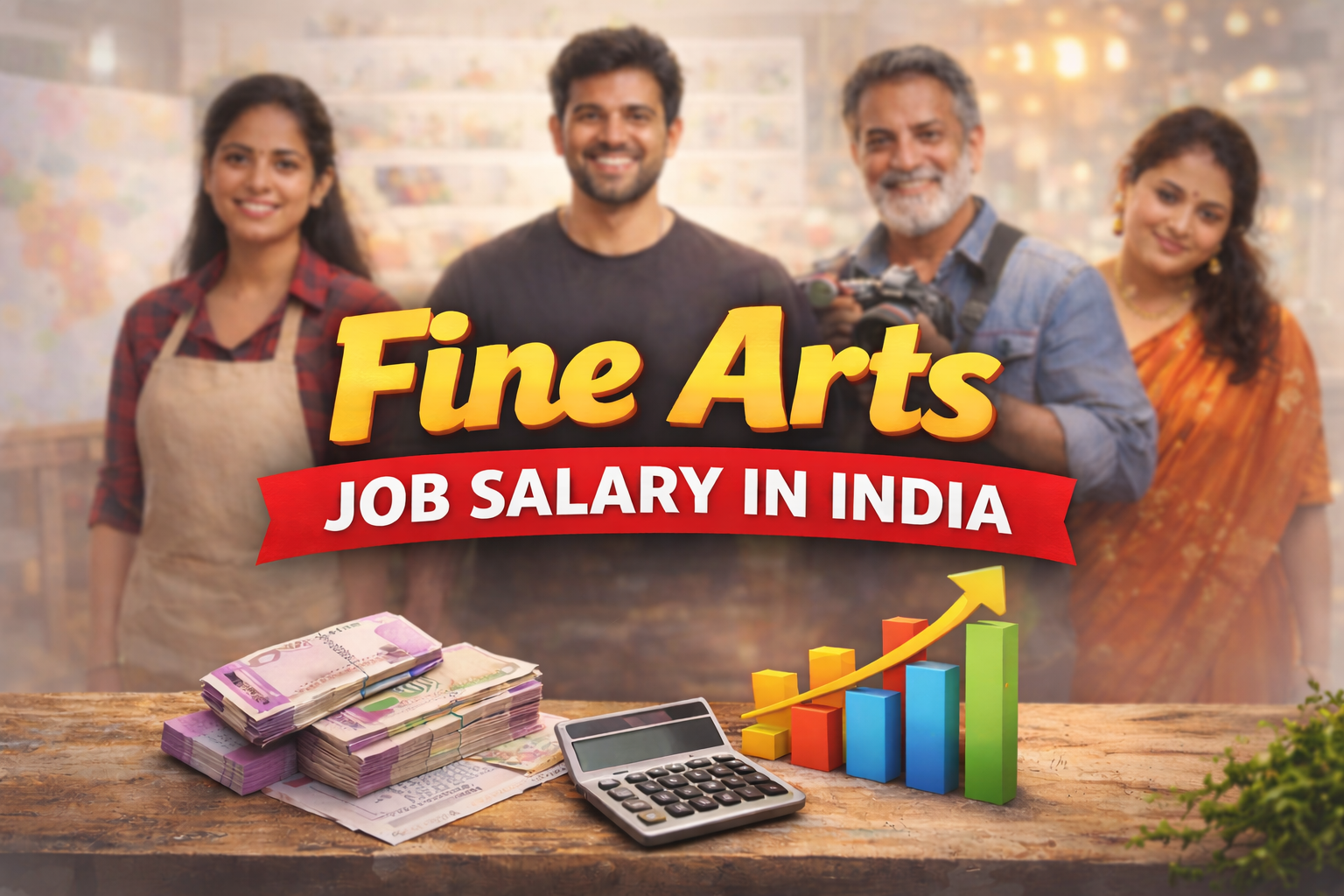Fine Arts Job Salary in India