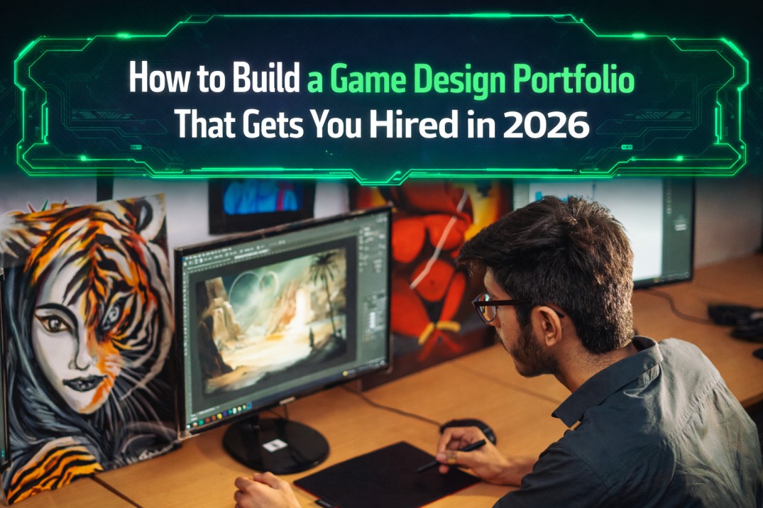 How to Build a Game Design Portfolio That Gets You Hired in 2026