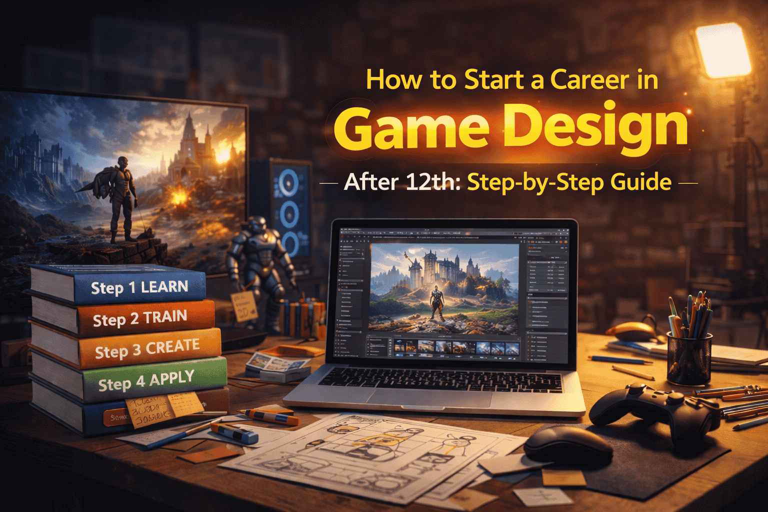 How to Start a Career in Game Design After 12th Step by Step Guide
