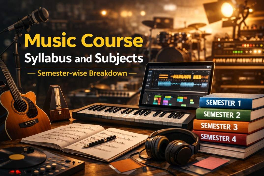 Music Course Syllabus and Subjects - Semester-wise Breakdown