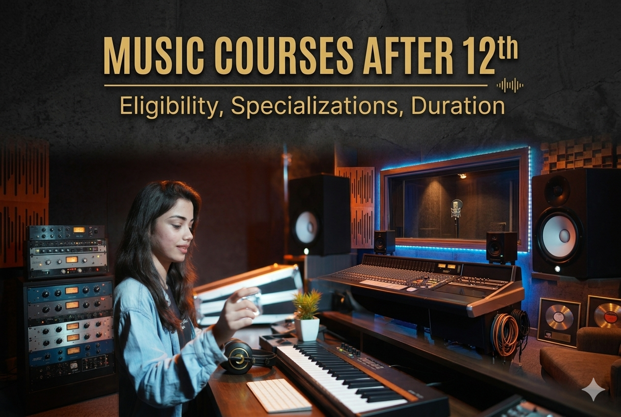 Music Courses After 12th Eligibility, Specializations, Duration
