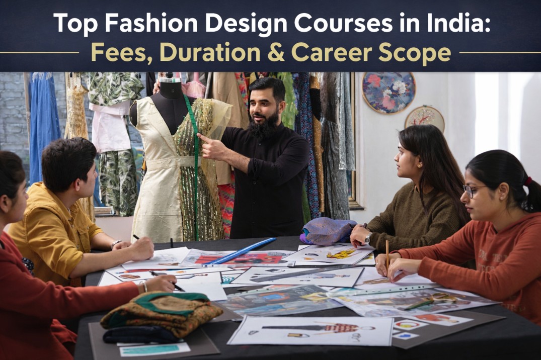 Top Fashion Design Courses in India Fees, Duration & Career Scope