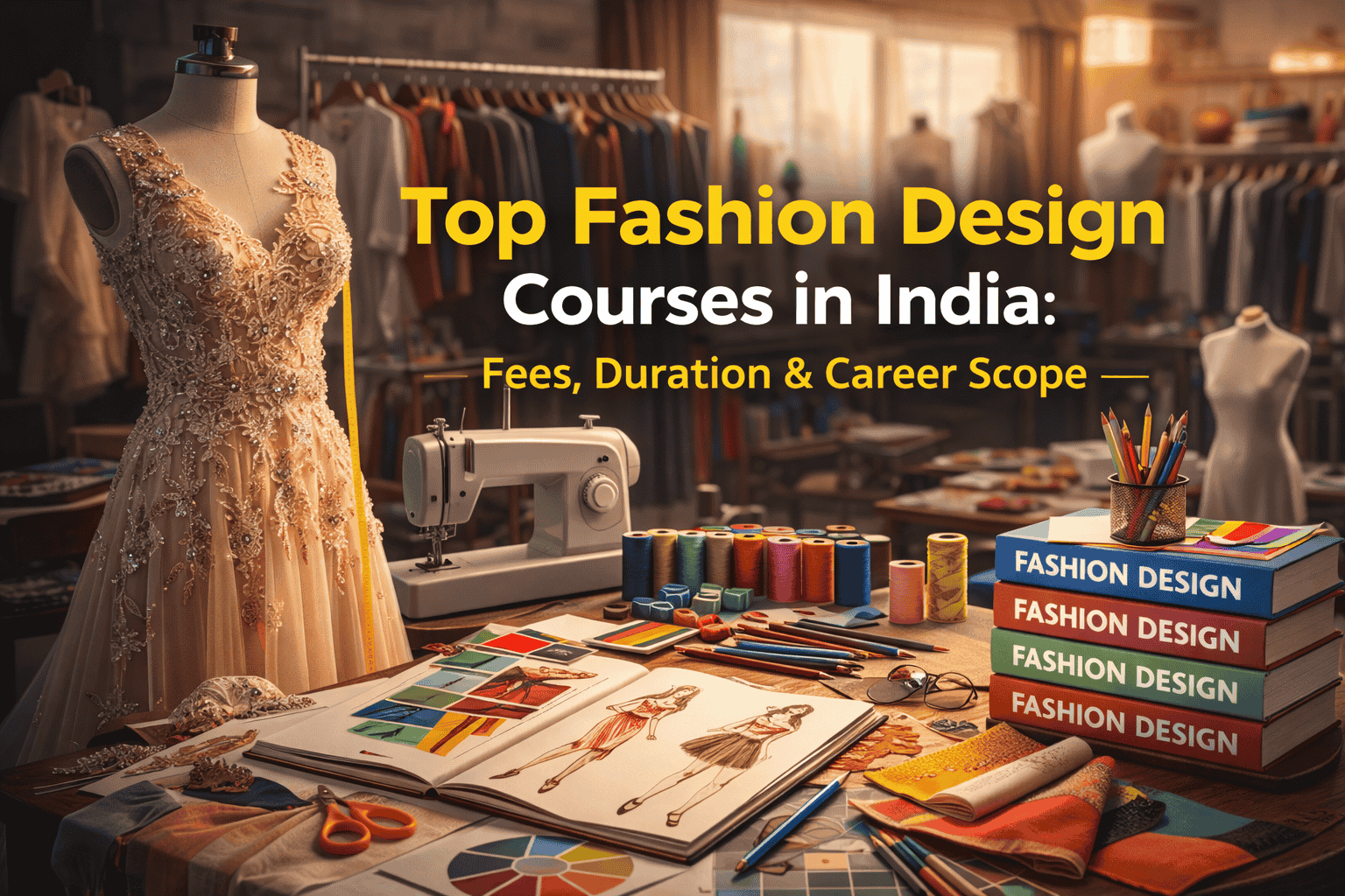 Top Fashion Design Courses in India Fees, Duration and Career Scope